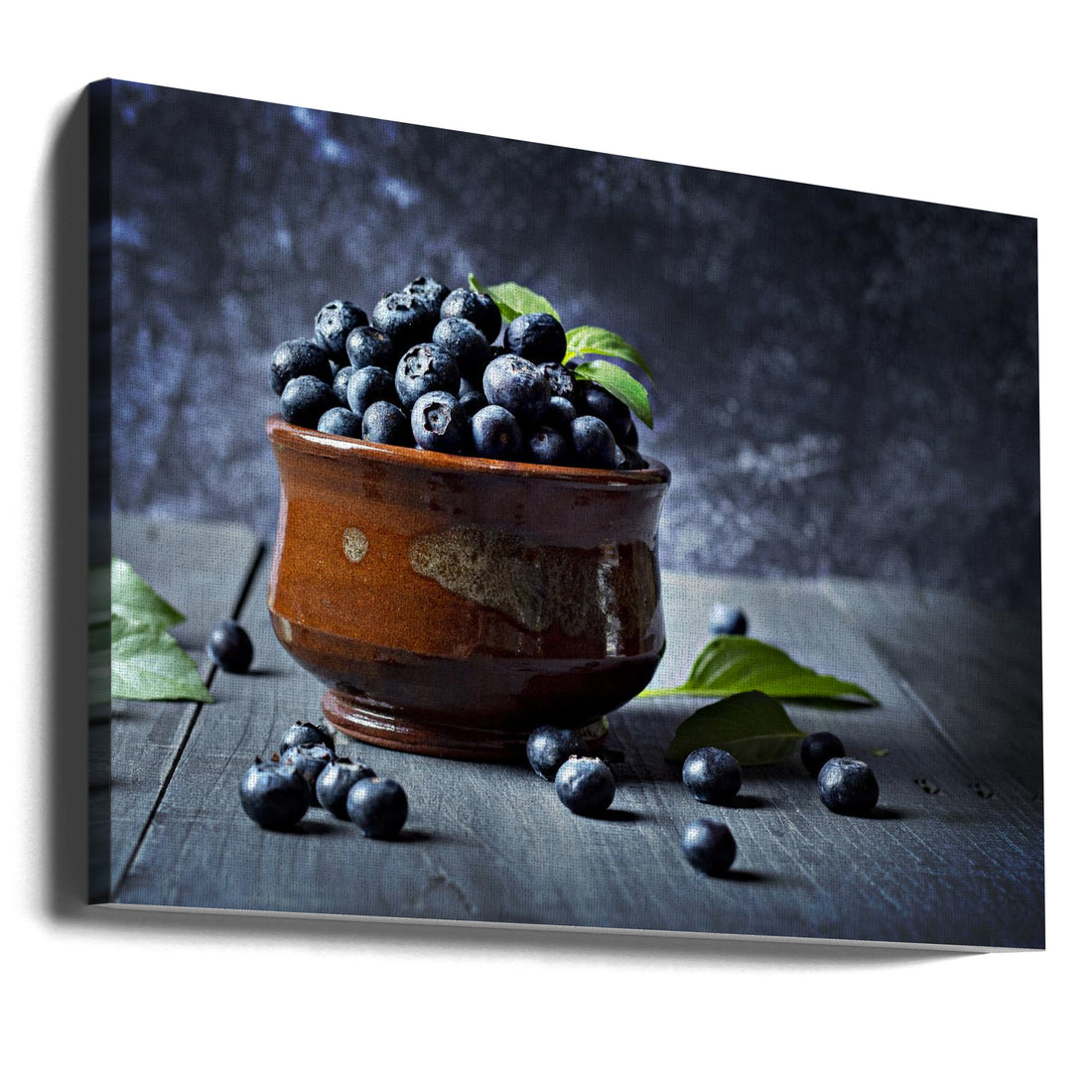 Blueberry Farm by Fawzy Hassan | Fresh Farm Berries, Large Canvas Wall Art Print | Artsy Earth