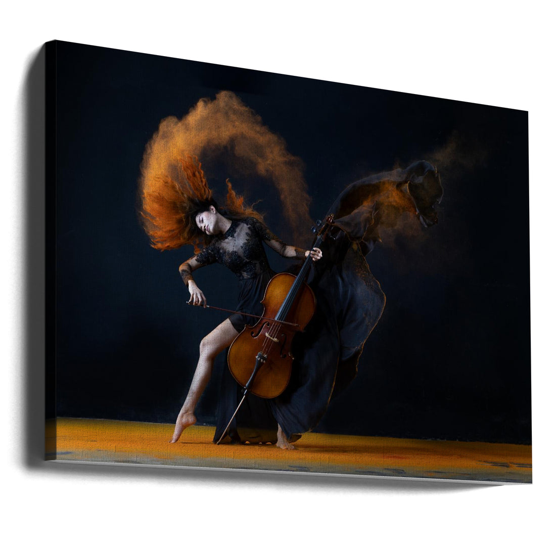 The Color of My Music by Lisdiyanto Suhardjo | Classical Music Performance, Large Canvas Wall Art Print | Artsy Earth