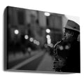 Evening Melts Away by Ariel Ariel | Street Jazz Musician, Large Canvas Wall Art Print | Artsy Earth