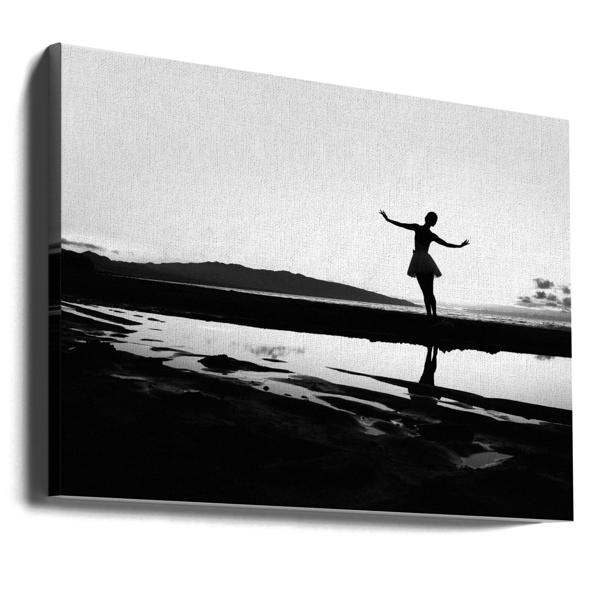 Ballet Shadows by Paulo Medeiros | Minimalist Dance Performance, Large Canvas Wall Art Print | Artsy Earth