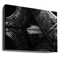 Dark Eiffel Tower by Shobhit Chawla | Urban Architecture Perspective, Large Canvas Wall Art Print | Artsy Earth