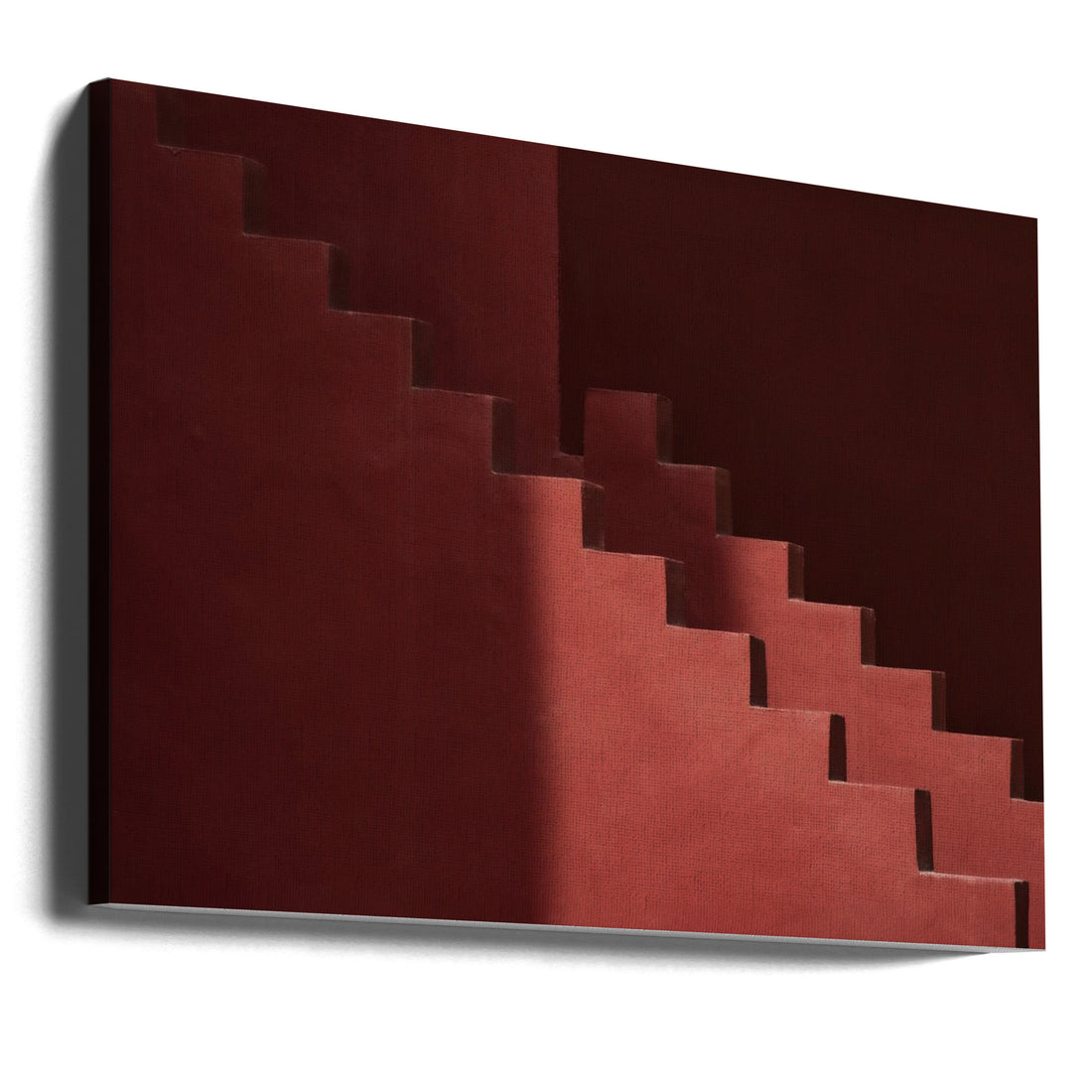 Muralla Roja by Linda Wride | Geometric Architecture Abstract, Large Canvas Wall Art Print | Artsy Earth