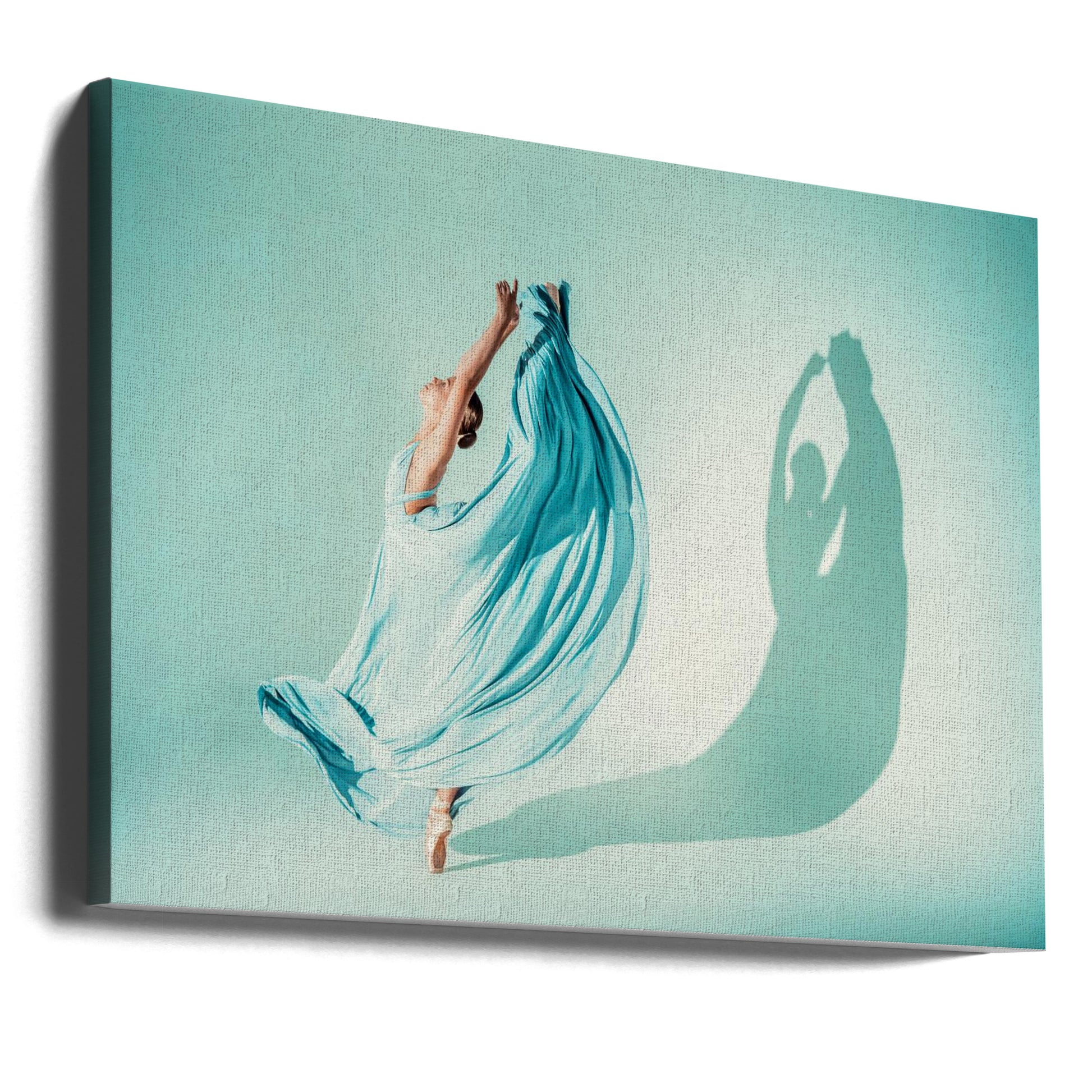 Ballet Dancer Dream by Klaus Grimm | Pastel Ballet Portrait, Large Canvas Wall Art Print | Artsy Earth