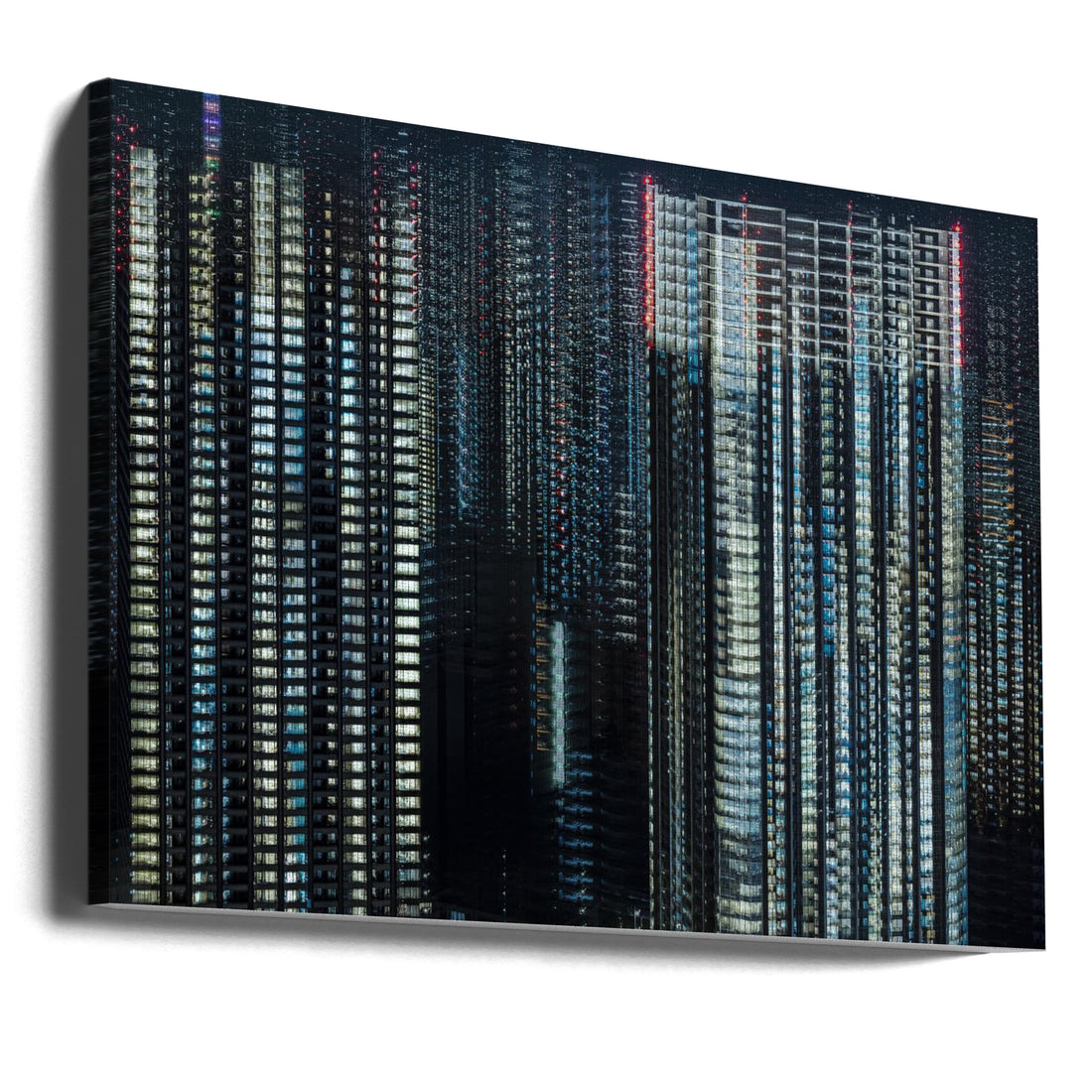 Tokyo Layers by Sasaki Makoto | Urban Office Skyscrapers, Large Canvas Wall Art Print | Artsy Earth