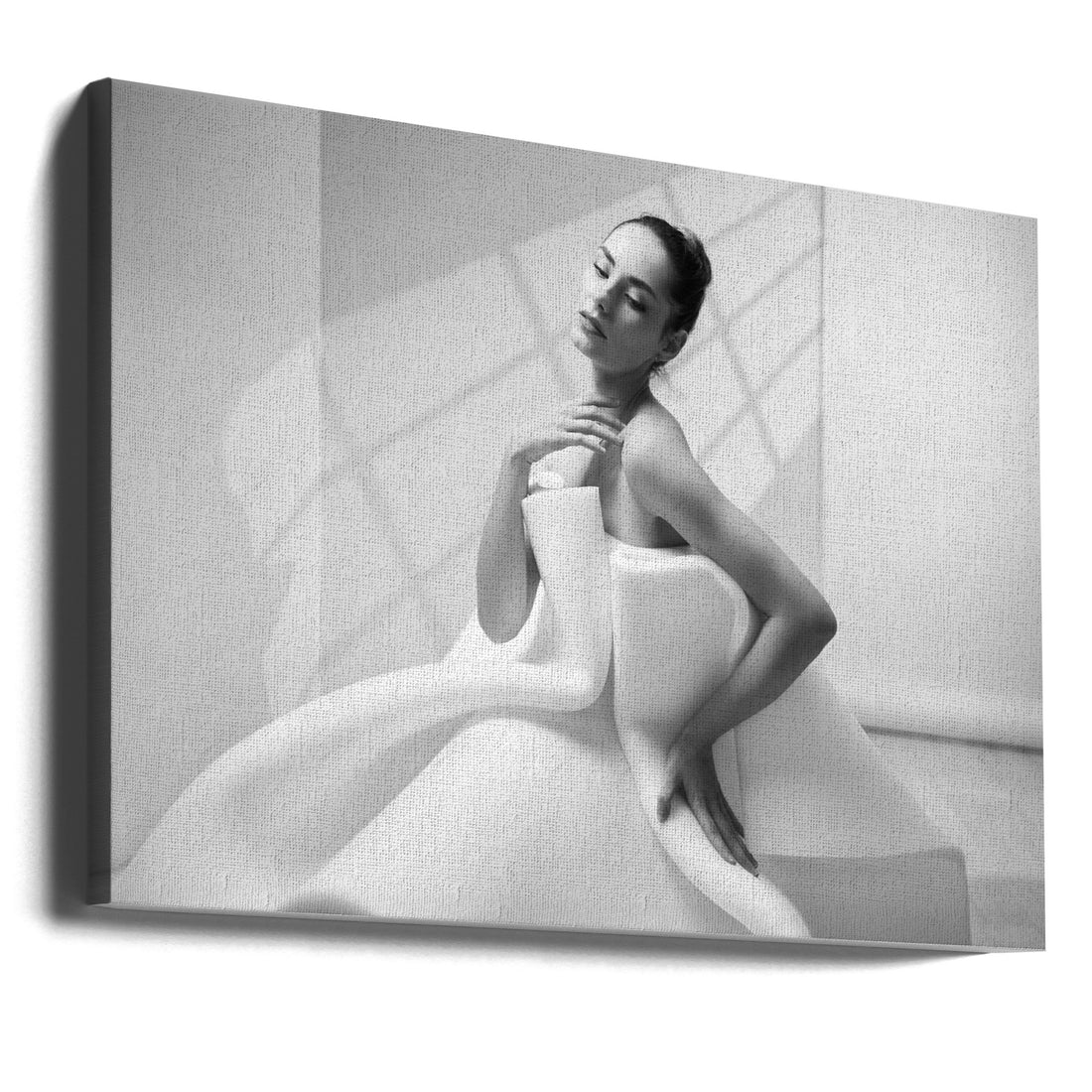 Fashion Studio Shoot by Alex Ovex | Fashion Model Portrait, Large Canvas Wall Art Print | Artsy Earth