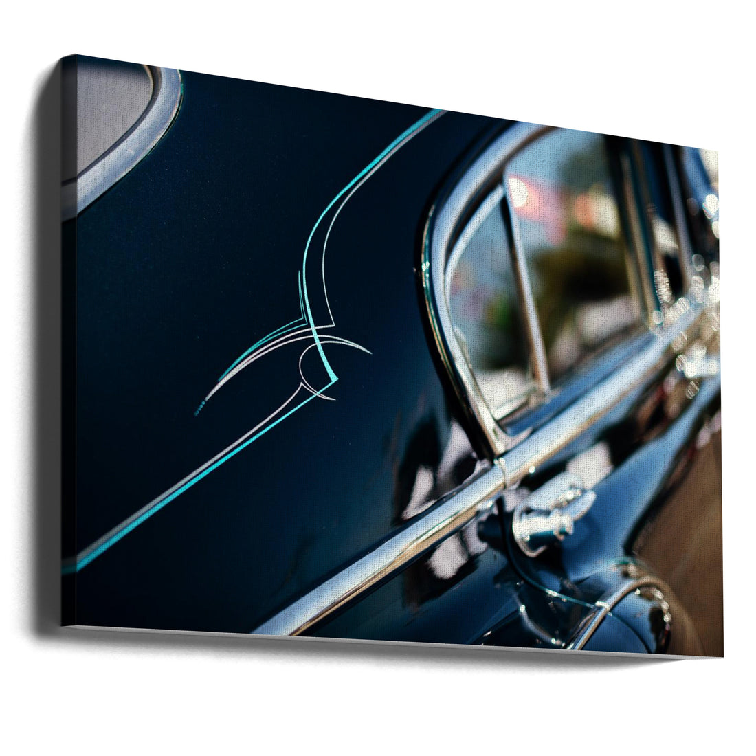 Classic Car Detail by Tim Mossholder | Vintage Classic Automobile, Large Canvas Wall Art Print | Artsy Earth