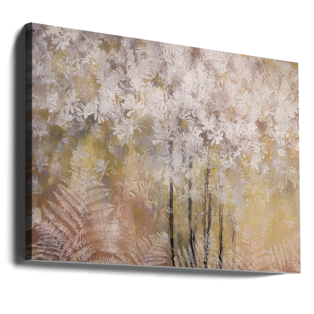 Spring Feeling by Nel Talen | Abstract Botanical Nature, Large Canvas Wall Art Print | Artsy Earth