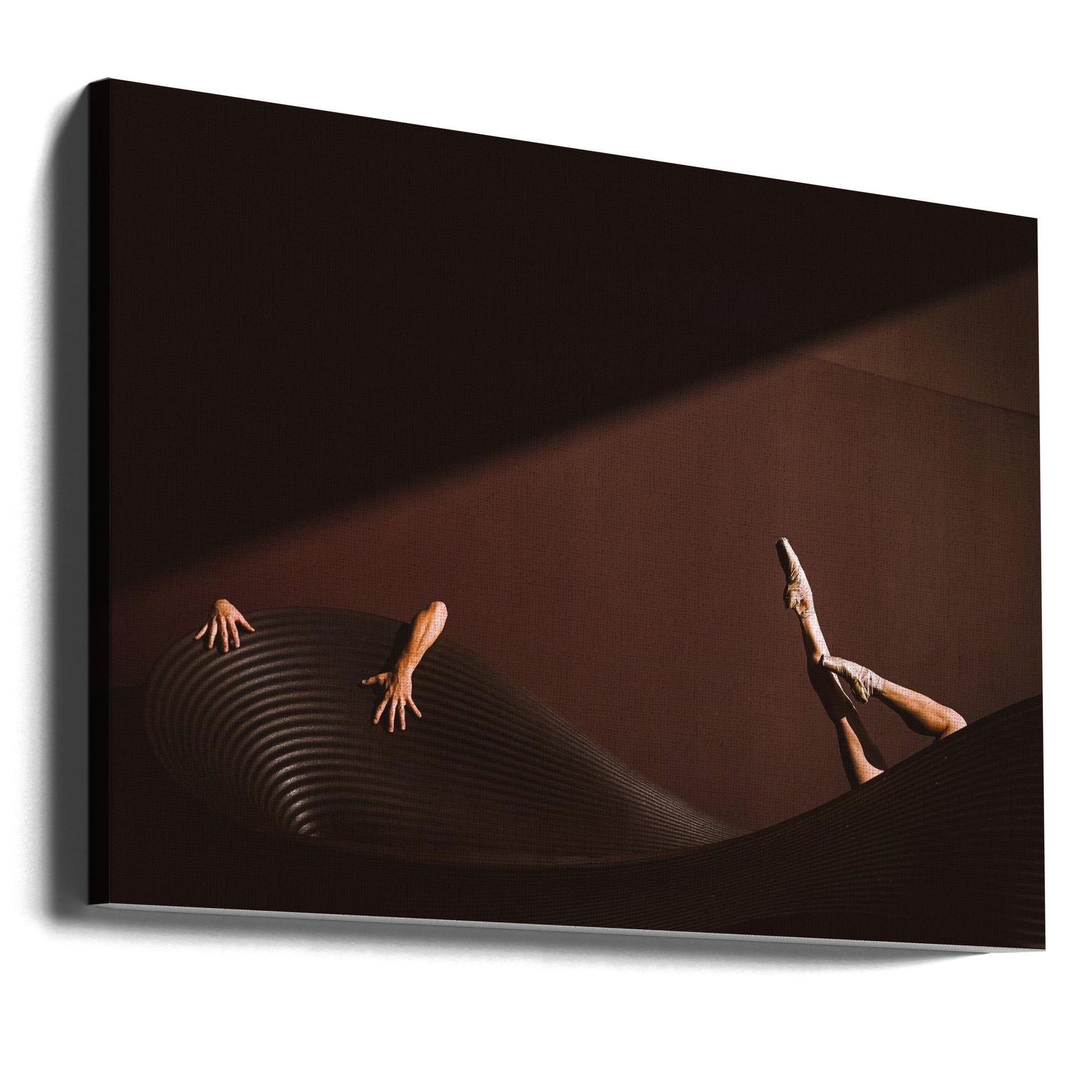 Where is my mind? by Oshrit Nitzan | Surreal Dance Performance, Large Canvas Wall Art Print | Artsy Earth