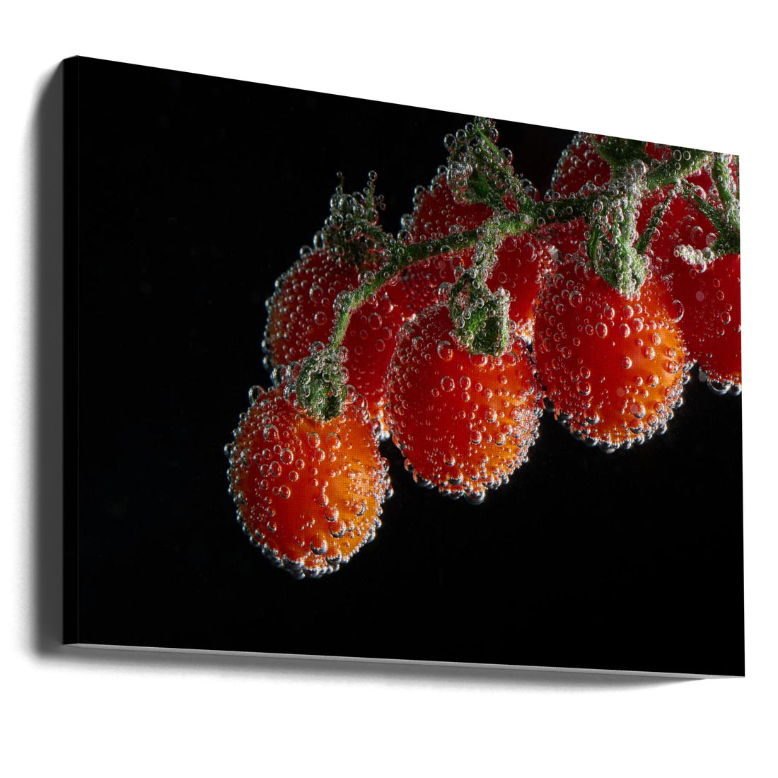 Fresh Tomatoes by Drazen Sokac | Red Vegetable Macro, Large Canvas Wall Art Print | Artsy Earth