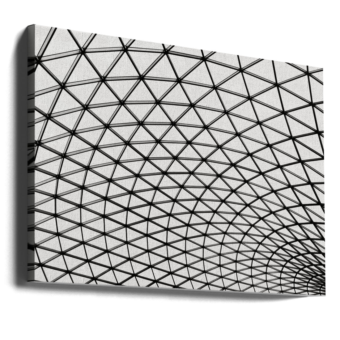 British Museum Dome by Branko Markovic | Geometric Architecture Pattern, Large Canvas Wall Art Print | Artsy Earth