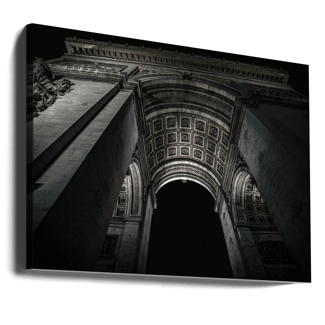 Arc de Triomphe by Amir | Iconic Paris Landmark, Large Canvas Wall Art Print | Artsy Earth