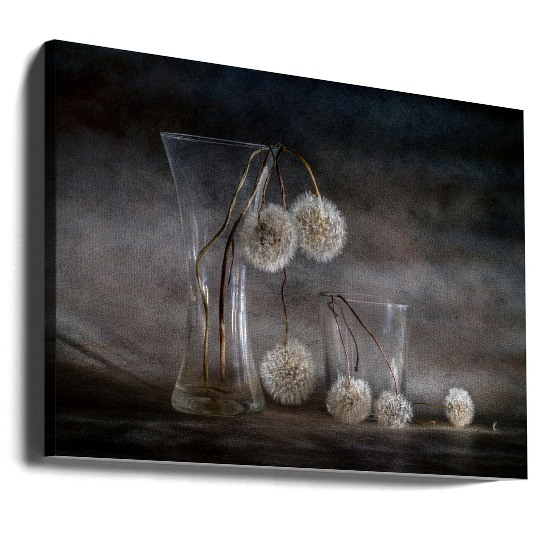 Autumn Balls by Igor Kopcev | Rustic Dandelion Still Life, Large Canvas Wall Art Print | Artsy Earth