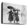 Some People Stay In Your Heart Forever by Adam Dauria ☂ | Vintage Paris Ladies, Large Canvas Wall Art Print | Artsy Earth