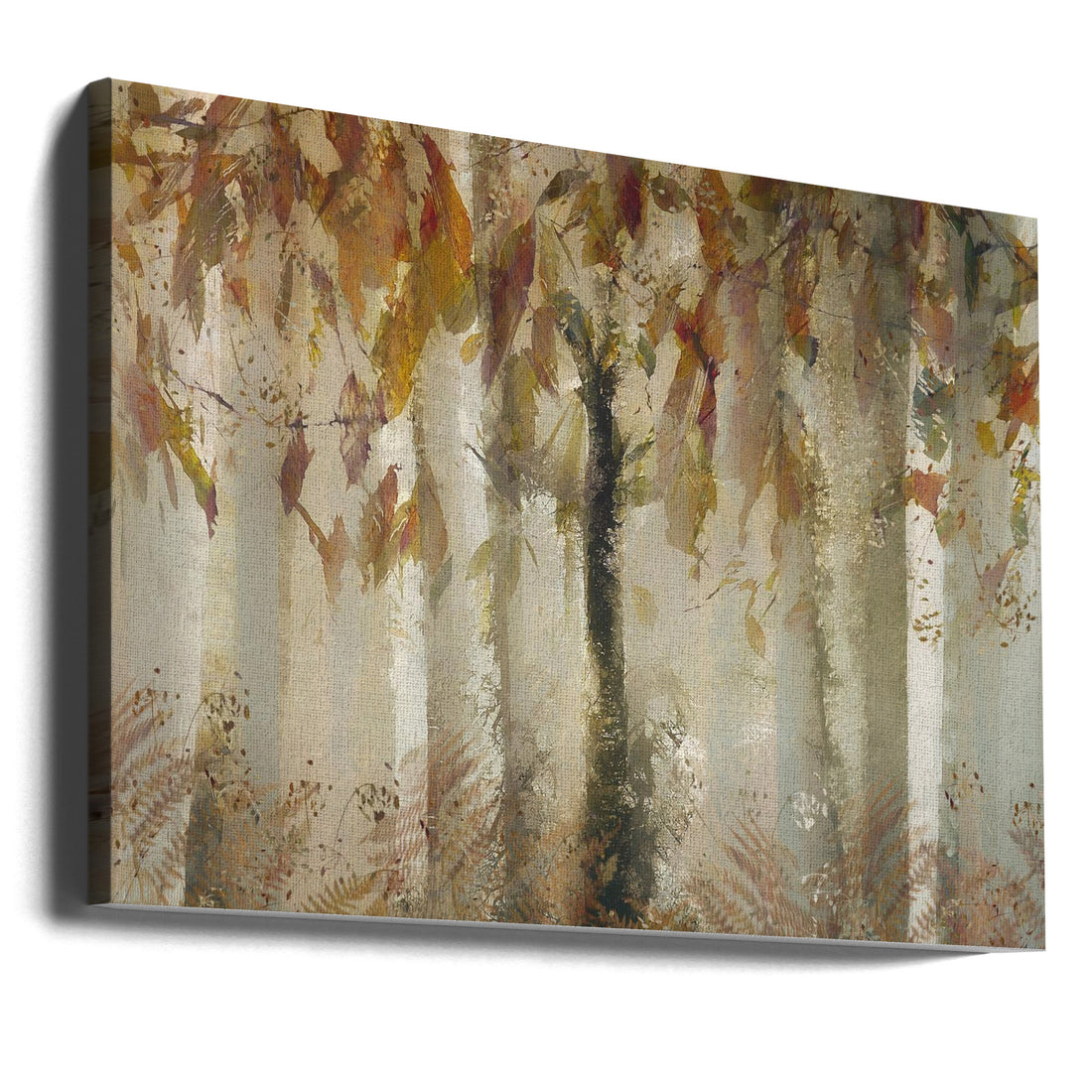 Eye-catcher by Nel Talen | Abstract Forest Landscape, Large Canvas Wall Art Print | Artsy Earth