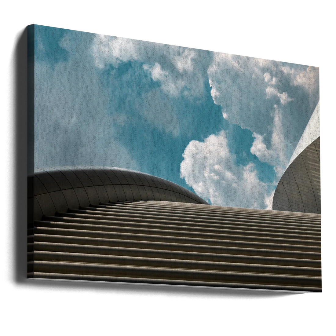 Philharmonic Hall by Markus Auerbach | Modern Architecture Abstract, Large Canvas Wall Art Print | Artsy Earth