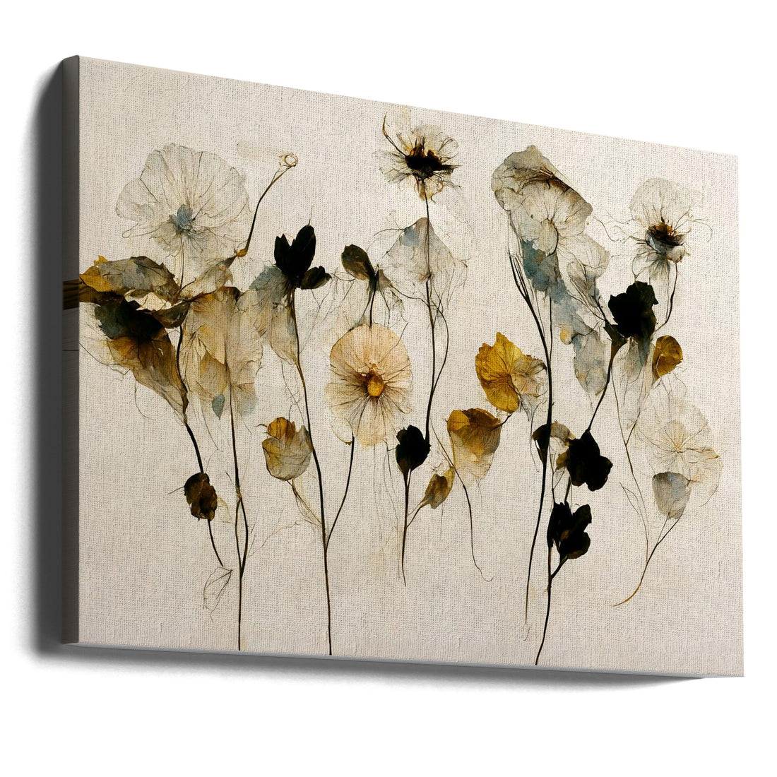 Beautiful Dry Flowers by Treechild | Dried Botanical Flora, Large Canvas Wall Art Print | Artsy Earth