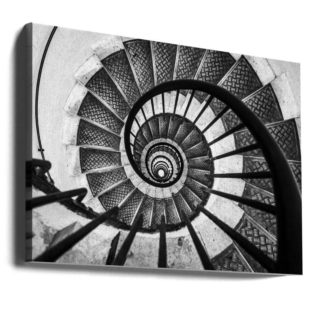 Arc de Triomphe Spiral by Dov Fuchs | Spiral Staircase Architecture, Large Canvas Wall Art Print | Artsy Earth