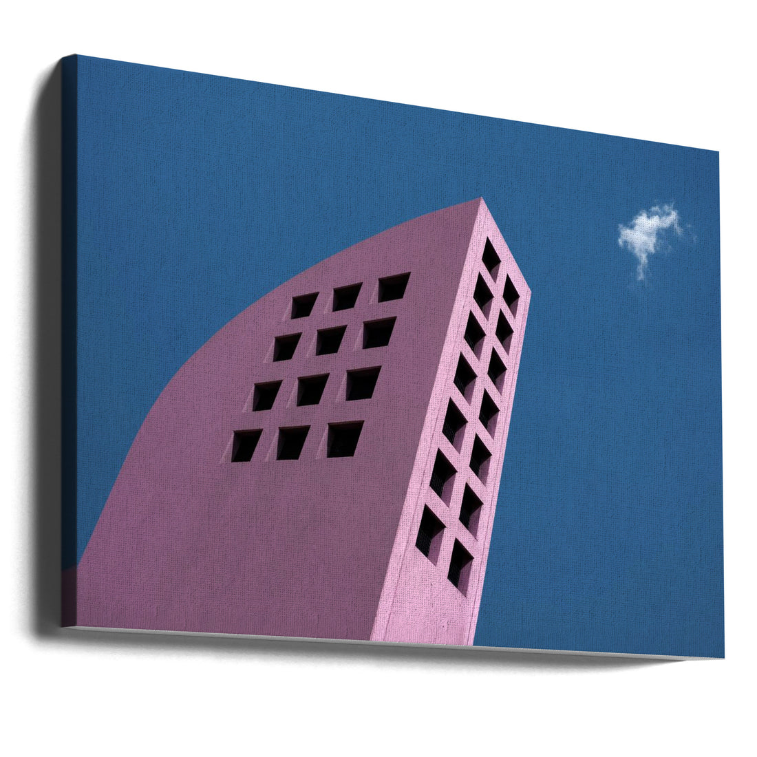 Urban Towers View by Rolf Endermann | Modern Architecture Perspective, Large Canvas Wall Art Print | Artsy Earth