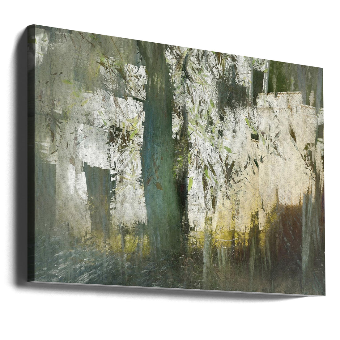 In the garden by Nel Talen | Peaceful Garden Nature, Large Canvas Wall Art Print | Artsy Earth