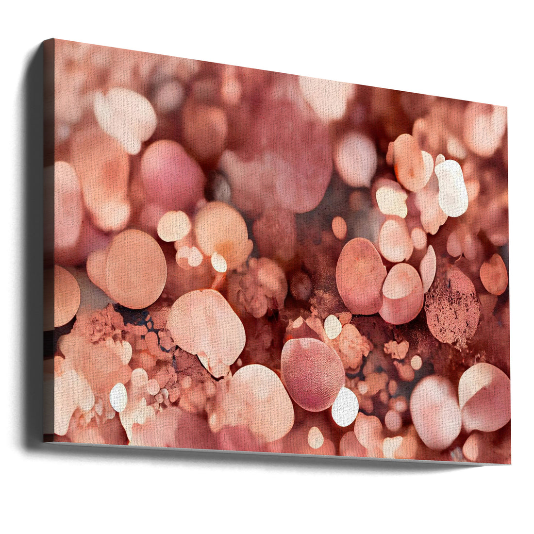 Rosy Sparkles by Treechild | Pink Sparkles Abstract, Large Canvas Wall Art Print | Artsy Earth