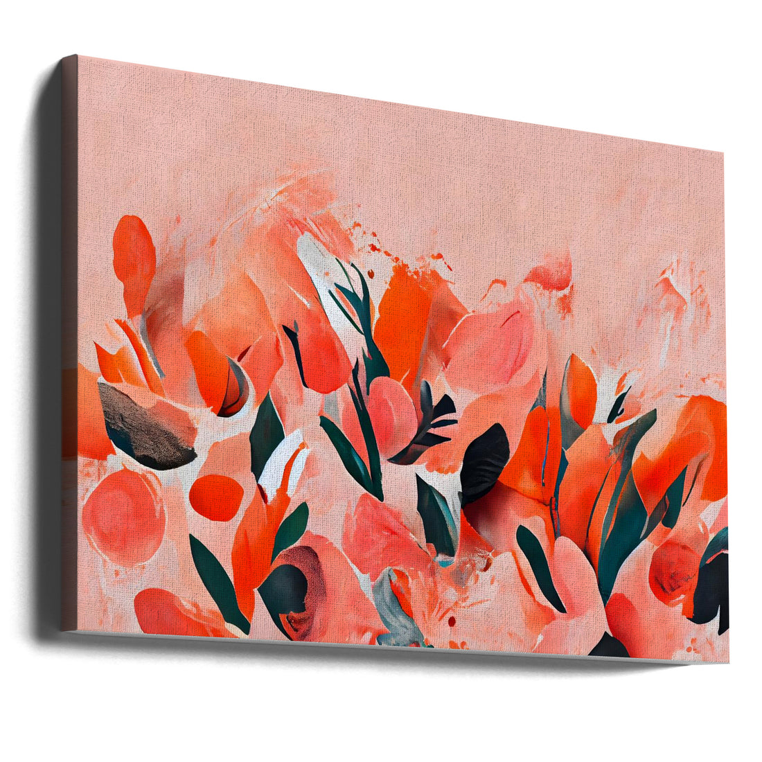 Wild Tulips by Treechild | Floral Botanical Painting, Large Canvas Wall Art Print | Artsy Earth