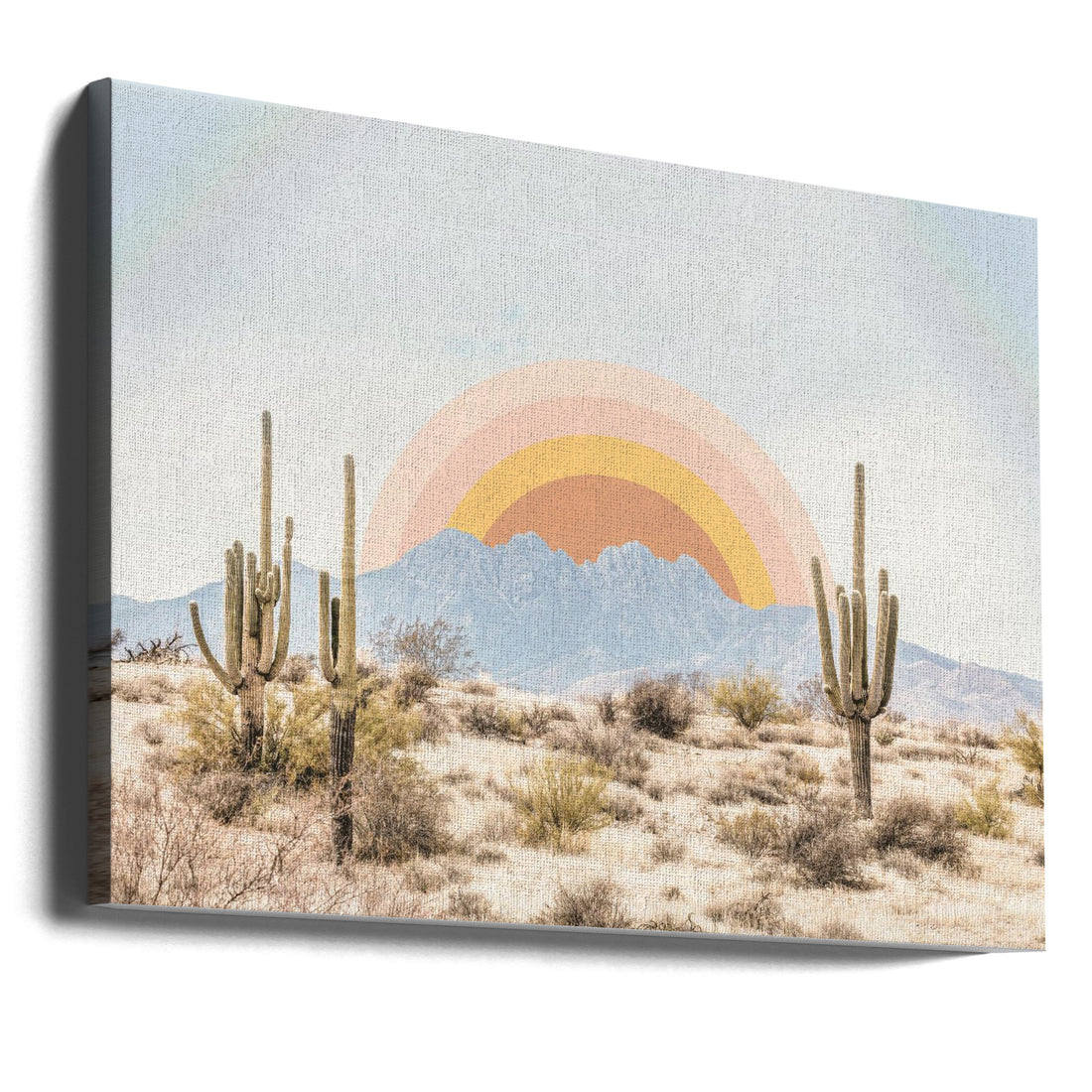 Arizona Sunrise by Kathrin Pienaar | Desert Landscape Tranquility, Large Canvas Wall Art Print | Artsy Earth