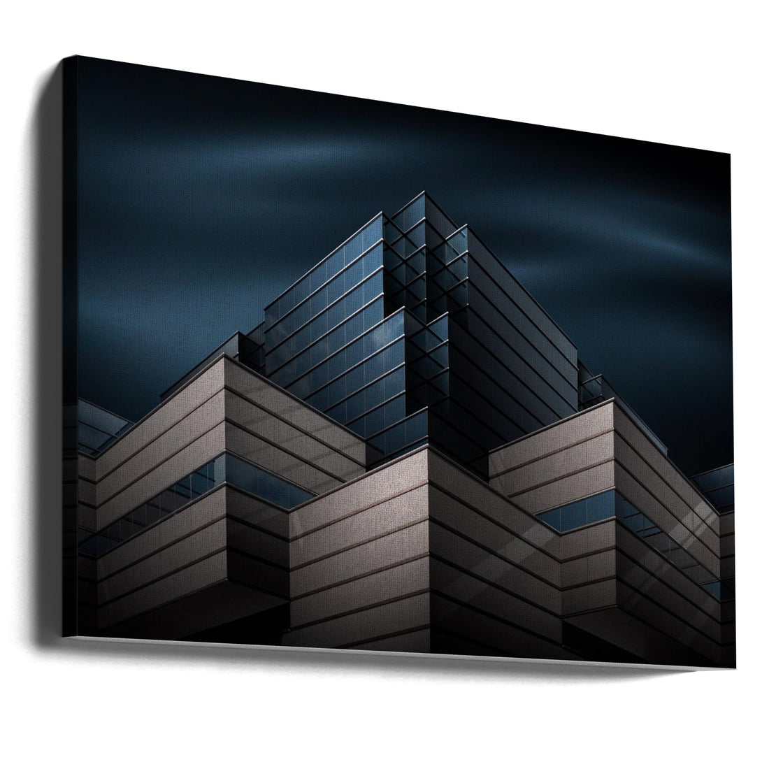 Symmetry by Shuchuan Liu | Modern Urban Architecture, Large Canvas Wall Art Print | Artsy Earth