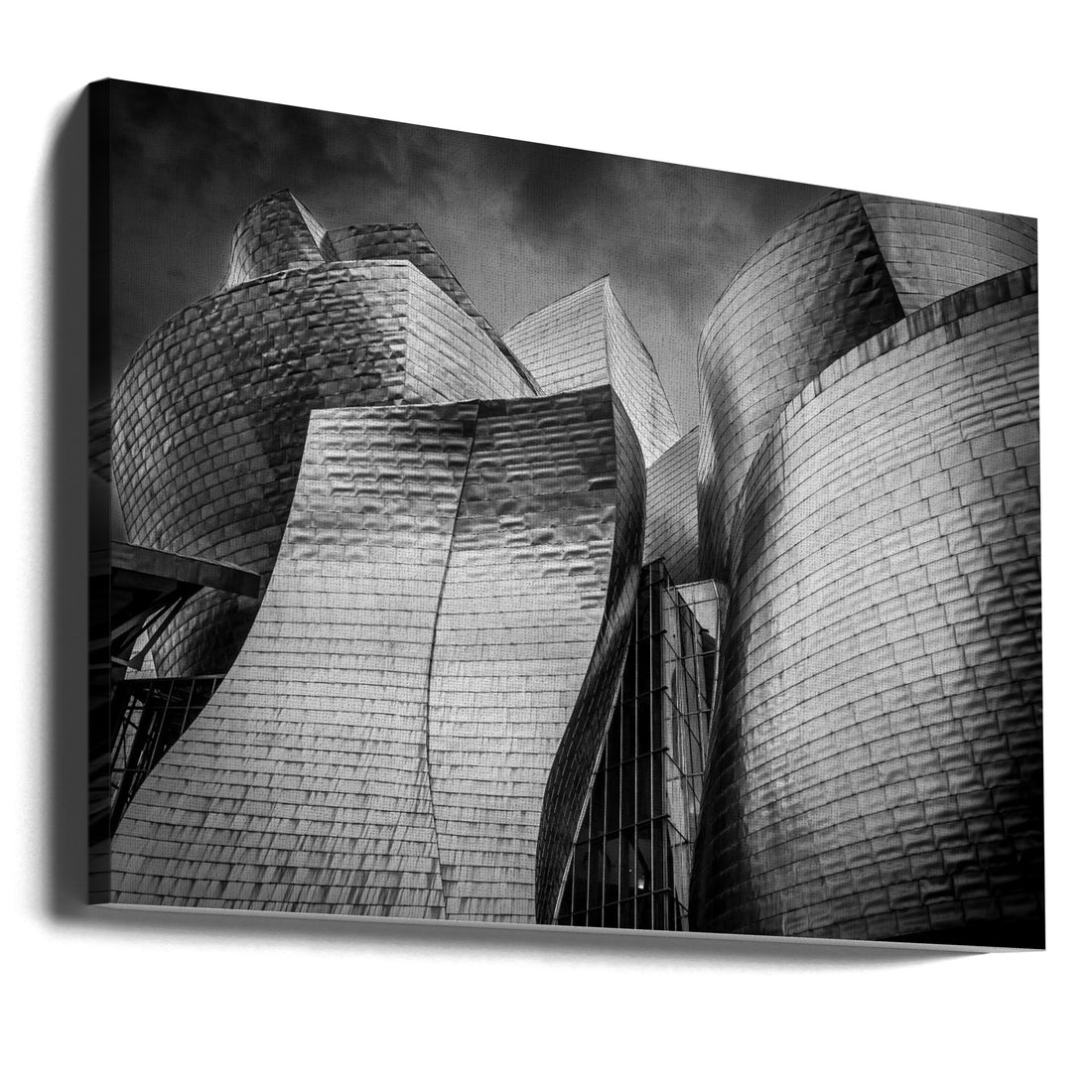 Shapes and Forms by Fernando Silveira | Geometric Architecture Museum, Large Canvas Wall Art Print | Artsy Earth