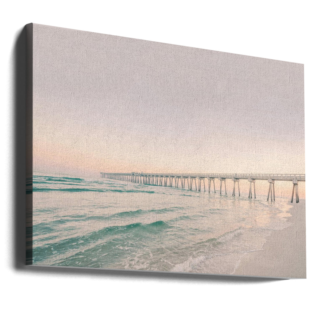 Beach Boardwalk by Kathrin Pienaar | Coastal Seascape Tranquility, Large Canvas Wall Art Print | Artsy Earth