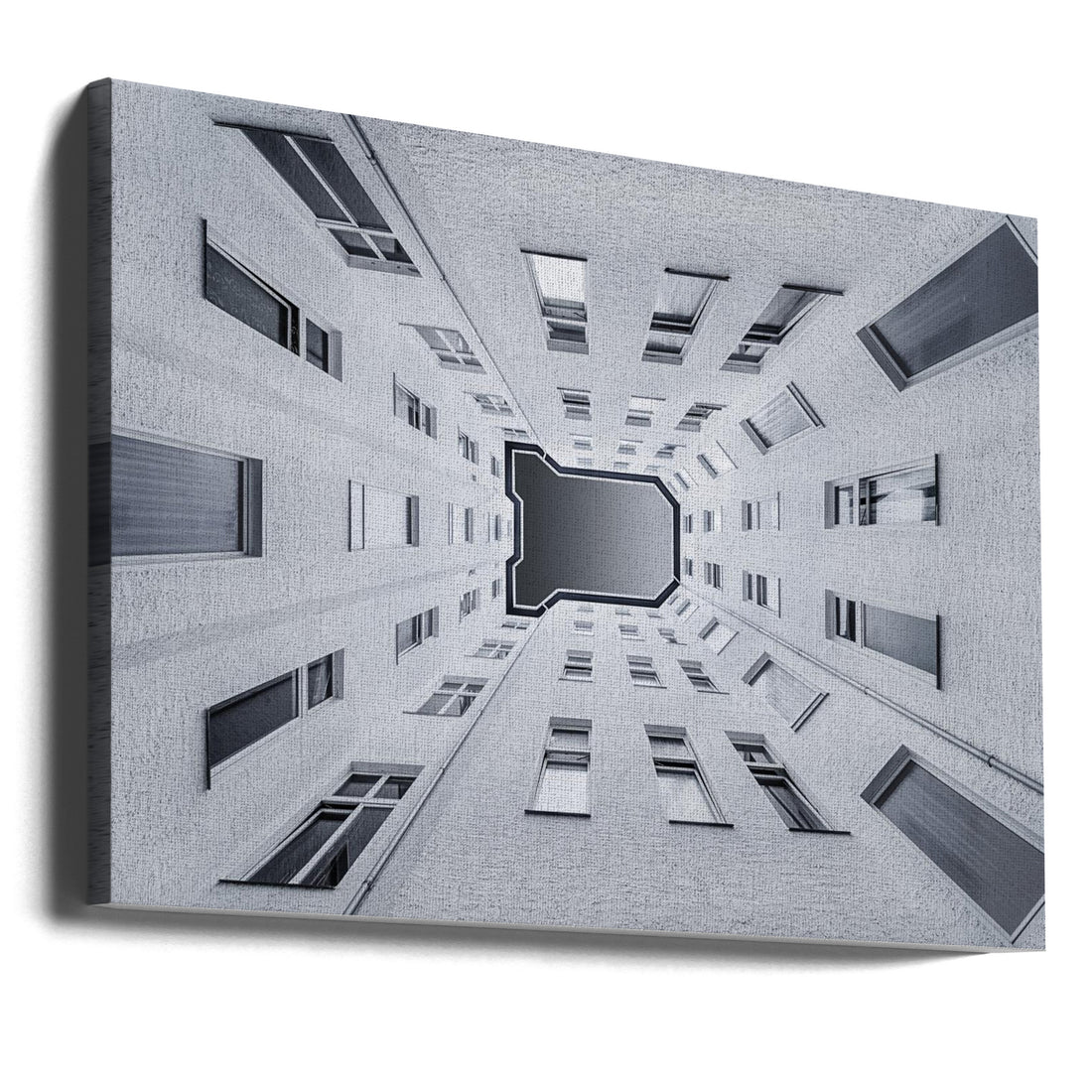 Geometric Rocket by Fotomarion | Abstract Architecture Perspective, Large Canvas Wall Art Print | Artsy Earth