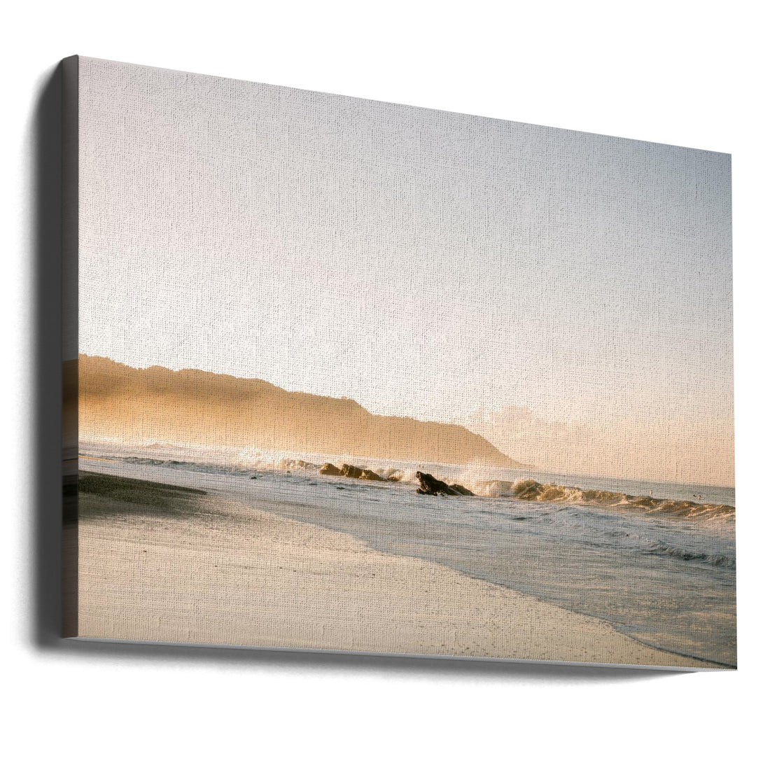 Costa Rica Beach by Raisa Zwart | Coastal Seascape Sunset, Large Canvas Wall Art Print | Artsy Earth