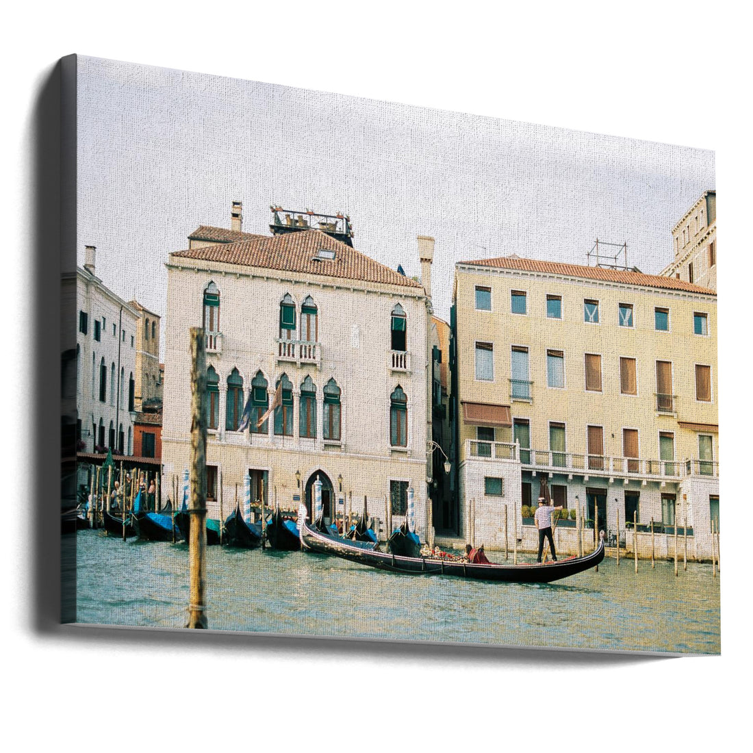 Venice Grand Canal by Raisa Zwart | Gondola Canal Sightseeing, Large Canvas Wall Art Print | Artsy Earth