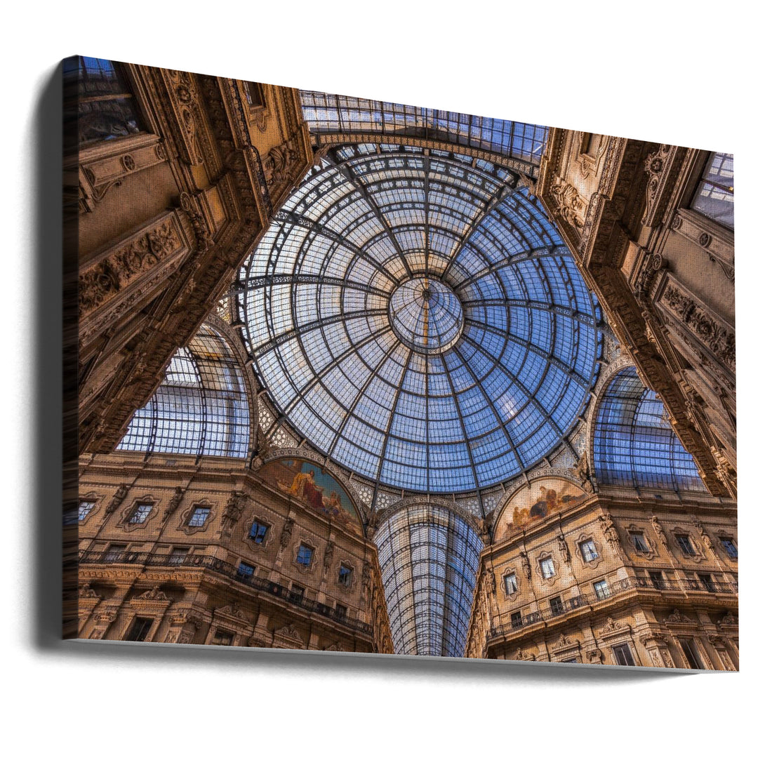 Blue Dome Palace by David Bouscarle | Italian Architecture Landmark, Large Canvas Wall Art Print | Artsy Earth