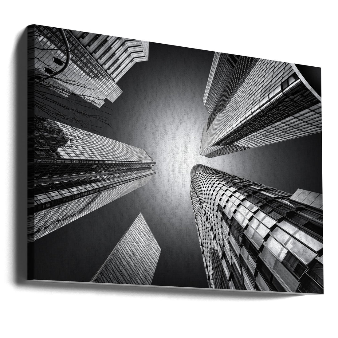 Fighting for the Light by Antoni Figueras | Urban Architecture Cityscape, Large Canvas Wall Art Print | Artsy Earth