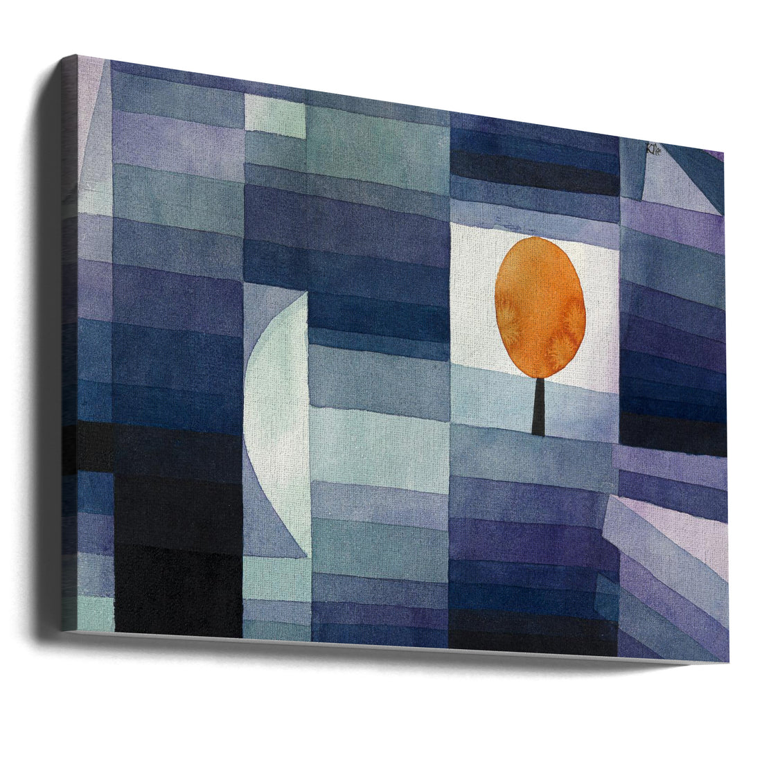 The Harbinger of Autumn by Paul Klee | Abstract Watercolor Tree, Large Canvas Wall Art Print | Artsy Earth