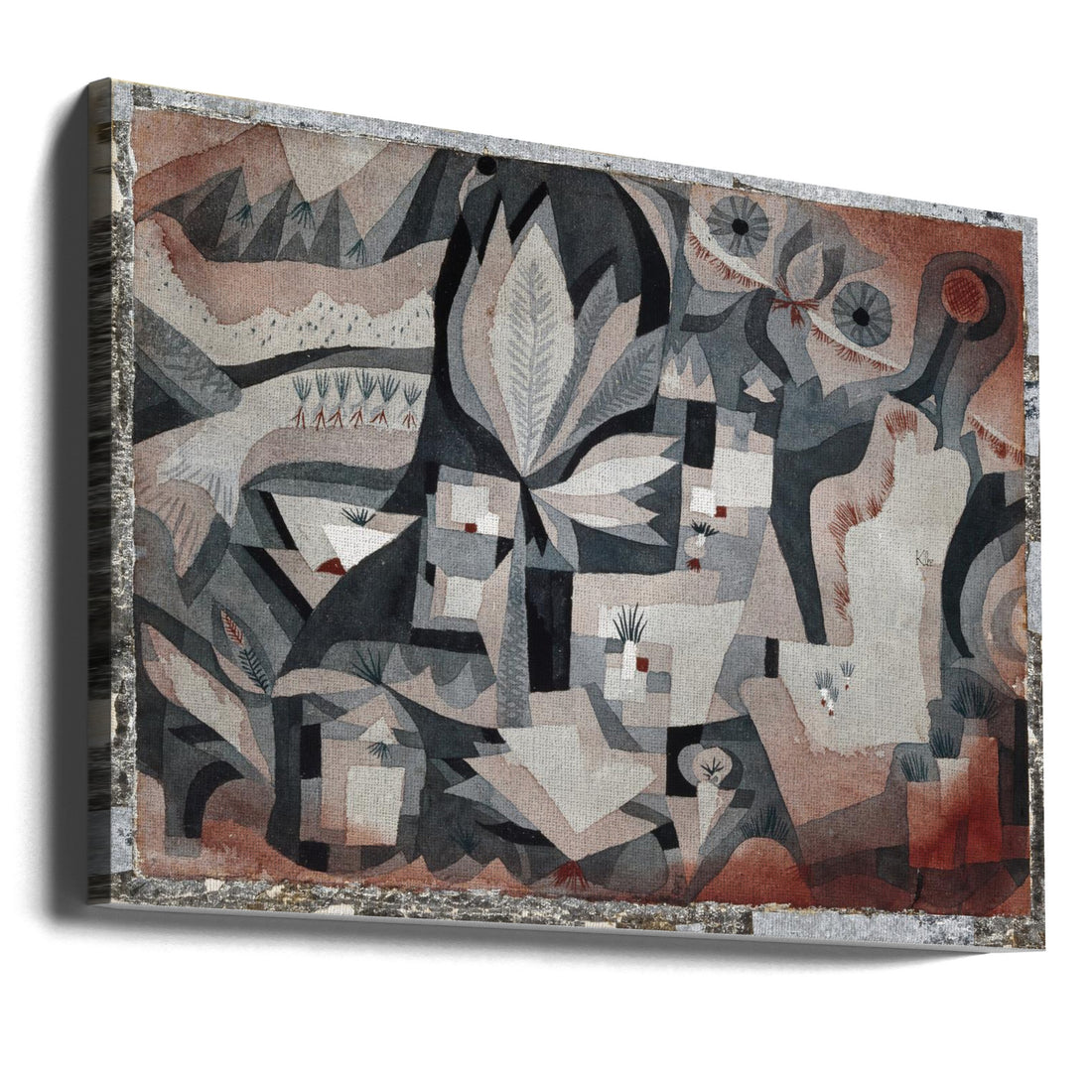 Dry Cooler Garden by Paul Klee | Abstract Modern Art, Large Canvas Wall Art Print | Artsy Earth