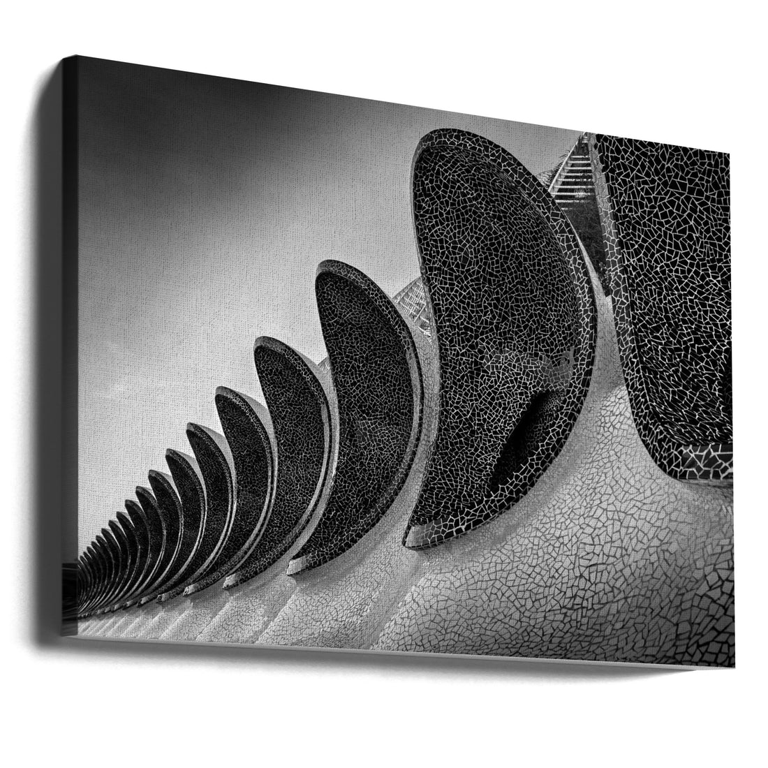 Talk to me by Fernando Silveira | Abstract Architecture Pattern, Large Canvas Wall Art Print | Artsy Earth