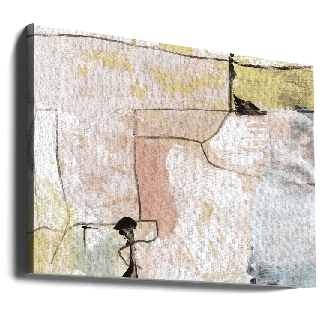 Abstract Pastels by Dan Hobday | Modern Abstract Painting, Large Canvas Wall Art Print | Artsy Earth