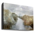 River by Dan Hobday | Abstract Landscape Painting, Large Canvas Wall Art Print | Artsy Earth