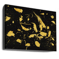 Gold Dust by Florent Bodart | Golden Abstract Leaves, Large Canvas Wall Art Print | Artsy Earth