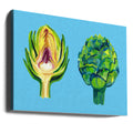 Artichokes Painting by Alice Straker | Colorful Food Art, Large Canvas Wall Art Print | Artsy Earth