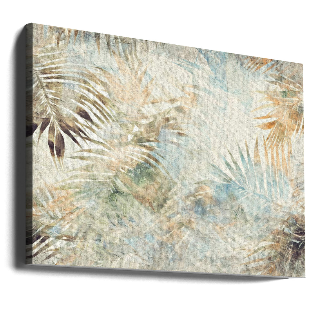 Botanical Palm Art by Rafal Kulik | Digital Brushstroke Botanical, Large Canvas Wall Art Print | Artsy Earth