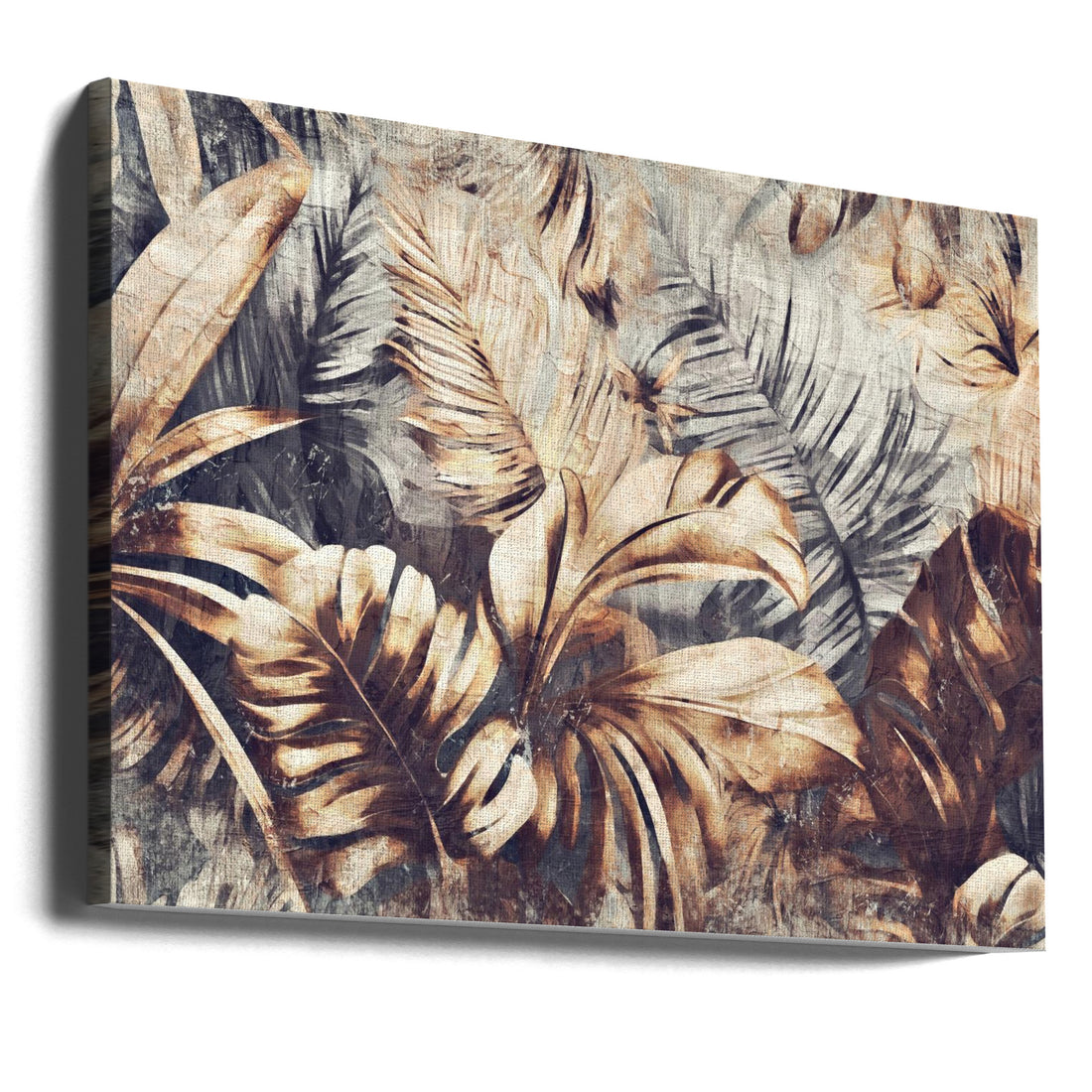 Tropical Jungle Art by Rafal Kulik | Abstract Brush Strokes Forest, Large Canvas Wall Art Print | Artsy Earth