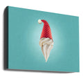 Santa's Ice Cream by Artem Pozdniakov | Christmas Food, Large Canvas Wall Art Print | Artsy Earth