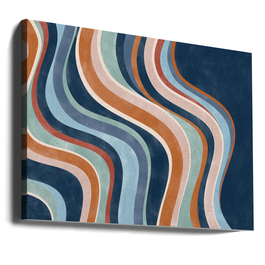 Abstract Stripes by Elena Ristova | Geometric Pattern Abstract, Large Canvas Wall Art Print | Artsy Earth