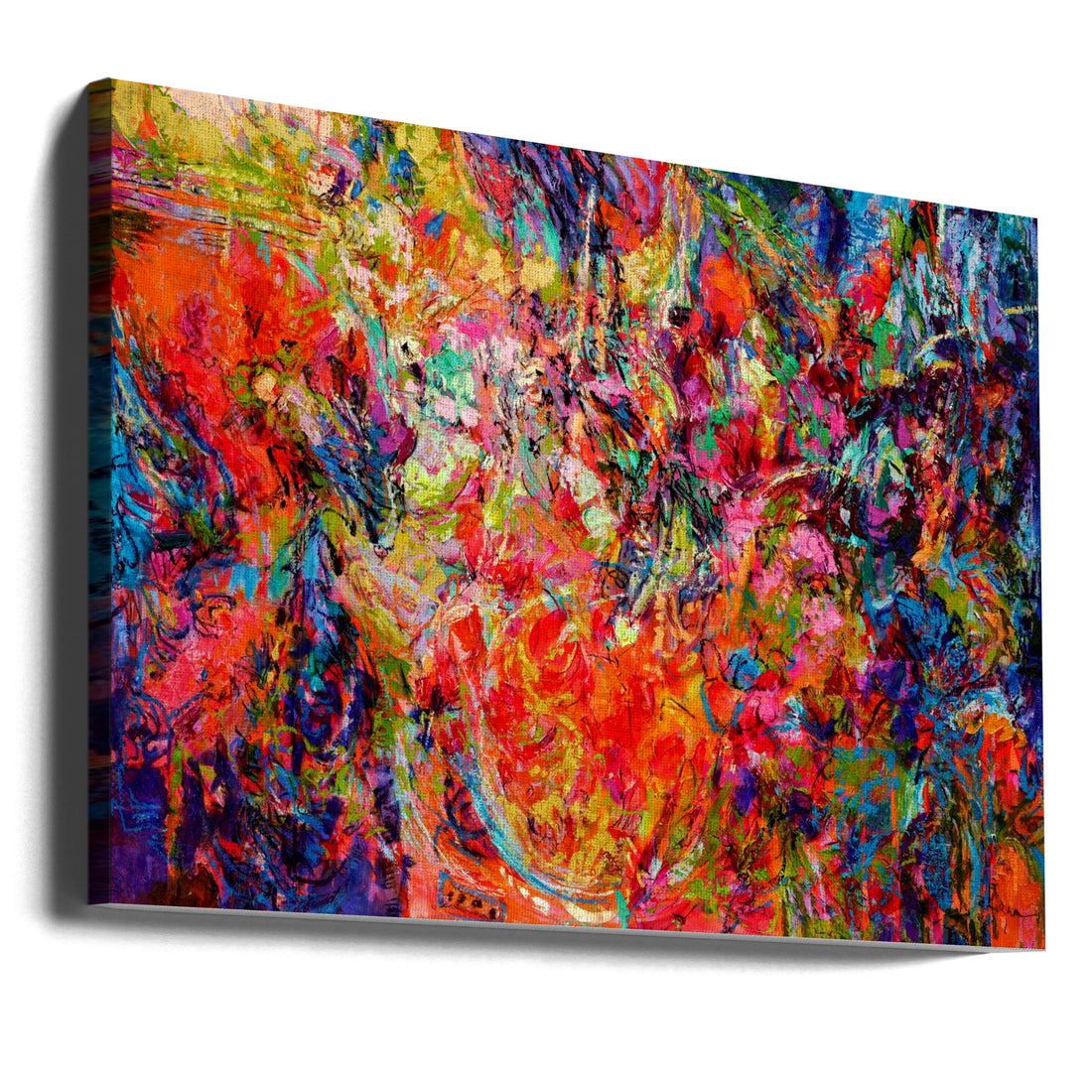 Colorful Diva by Dorothy Fagan | Abstract Vibrant Painting, Large Canvas Wall Art Print | Artsy Earth