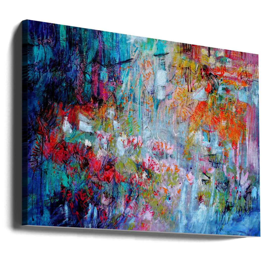 Saturated Dream by Dorothy Fagan | Colorful Abstract Painting, Large Canvas Wall Art Print | Artsy Earth