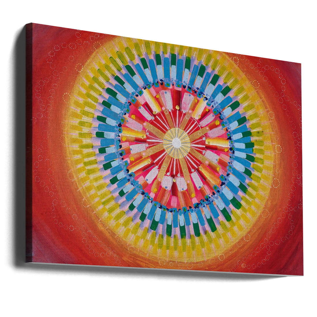 Mandala Energy by Amy Diener | Geometric Mandala Art, Large Canvas Wall Art Print | Artsy Earth