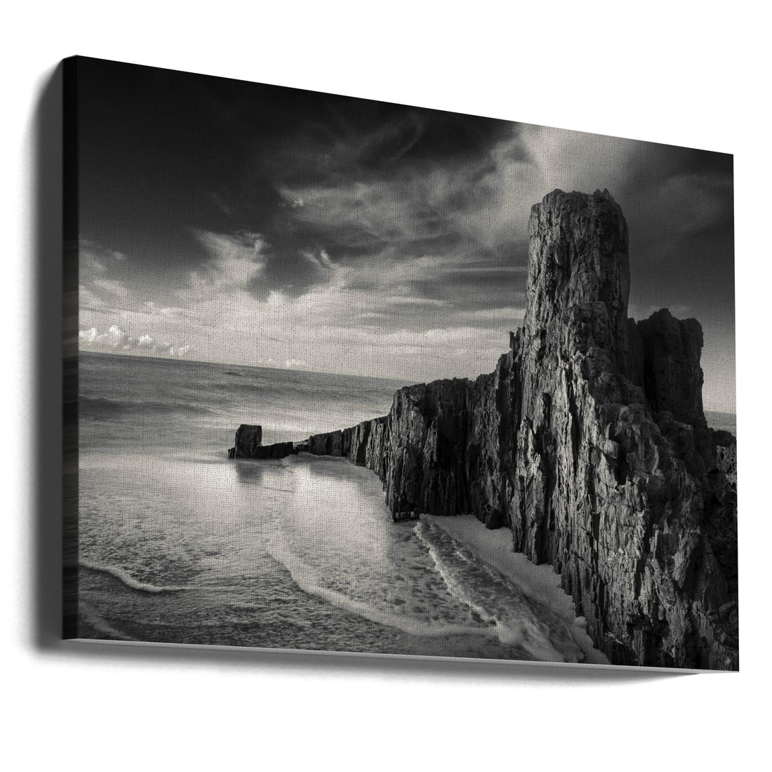 Bastion Mullimburra Point by Francis Keogh | Coastal Rock Formation, Large Canvas Wall Art Print | Artsy Earth