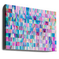 Colorful Modern Squares by Bilge Paksoylu | Abstract Geometric Pattern, Large Canvas Wall Art Print | Artsy Earth